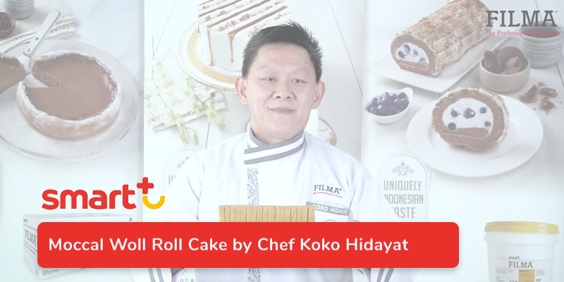 Moccal Woll Roll Cake by Chef Koko Hidayat
